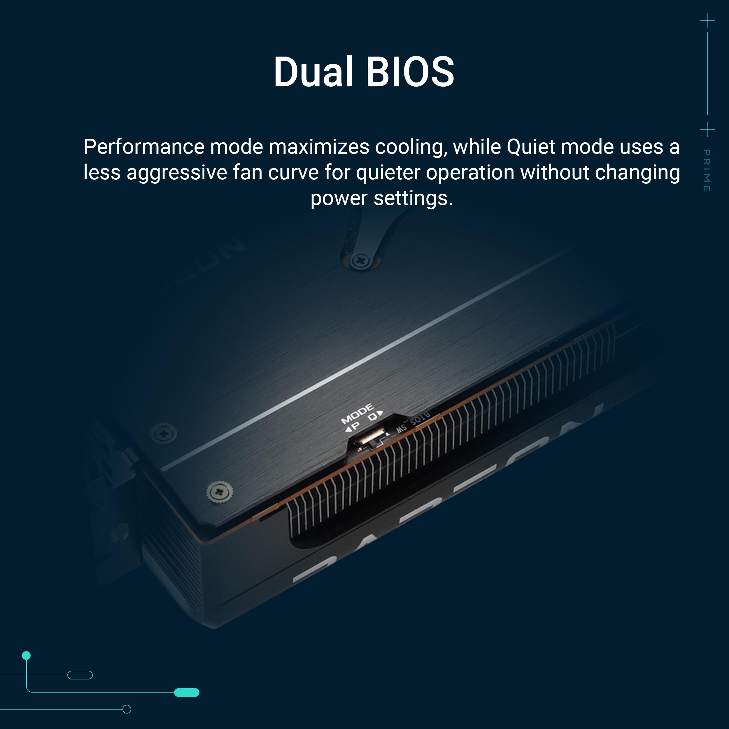 ASUS Prime Radeon RX 9070 OC Edition, AMD, 16GB - GDDR6 Gaming Grafikkarte (Radeon RX9070, PCIe 5.0, 1x HDMI 2.1b, 3X DisplayPort 2.1a, 2.5-Slot-Design) 5