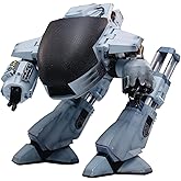 Hiya Toys Robocop: Battle Damaged ED-209 1:18 Scale Action Figure, Multicolor