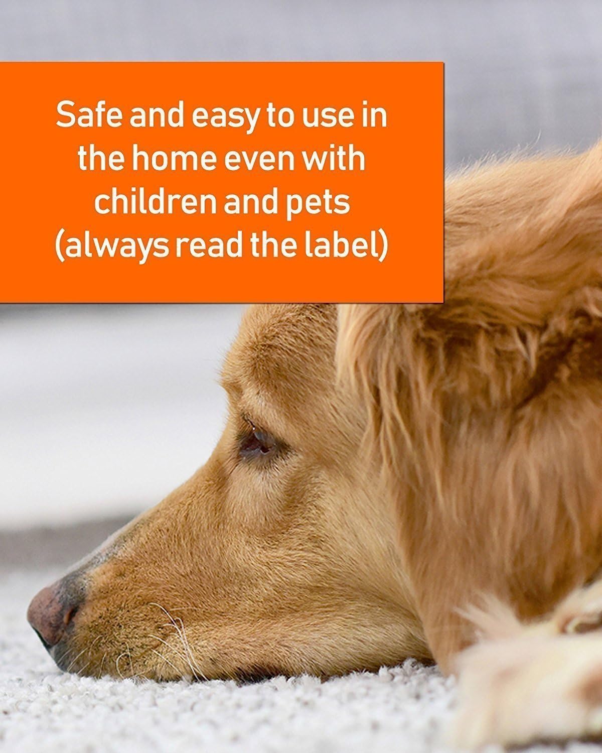 2 x 1L Carpet/Clothes Moth Killer Spray Treatment Fast Acting, Safe