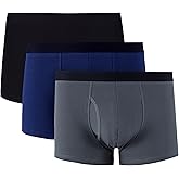 IMFREEMAN Mens Pouch Support Boxer Briefs Underwear Tagless Trunks Underwear for Men with Coolzone Fly, Low-Rise Briefs