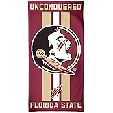 WinCraft NCAA Florida State Seminoles NCAA Florida State Seminoles Fiber Beach Towel 9lb 30" x 60", Multi Color, na