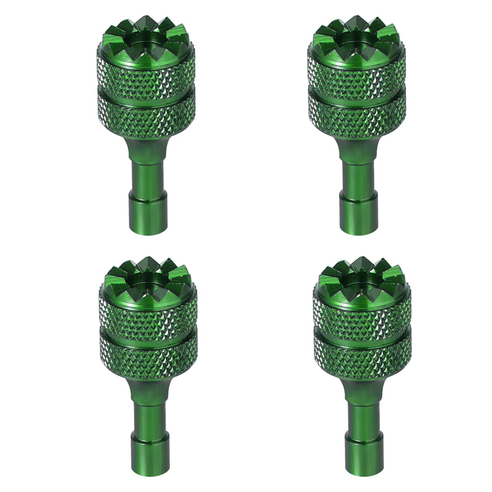 3 Pro/4 Pro Control Sticks, 4pcs Detachable Aluminum Alloy Drone Joysticks for DJI Mini 3/Mini 3 Pro/Mini 4 Pro/Air 3 /Mavic 3 Pro RC & RC 2 Remote Controller Replacement Accessories(Green)