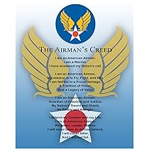 Amazon.com: "The Airman's Creed 1" Wall Art- 8 x 10"- Wall Prints- Ready To  Frame. US Air Force- American Airman, Warrior, Wingman Poster Print. Home  Decor-Office Decor-Military Decor. Display Your Honor &