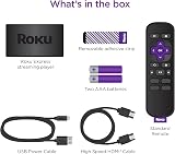 Roku Express 2023 HD Streaming Device HDMI Cable Fast Wi-Fi New view 6