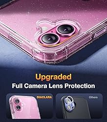Diaclara Designed for iPhone 16 Plus Case 6.7