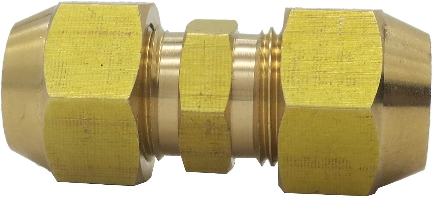 METER STAR Air Conditioning Copper Pipe Extension for Joint Double Connector Intermediate Connection Head Free Welding Butt Copper Tube Diameter 6-23mm Flare Nut(3/4" (19.05mm) Copper Tube) - Image 4