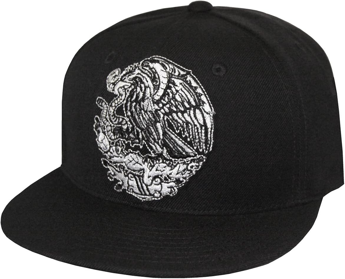 embroidered flat bill hats