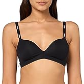 BOSS Women's Logo Straps Padded Triangle Bra