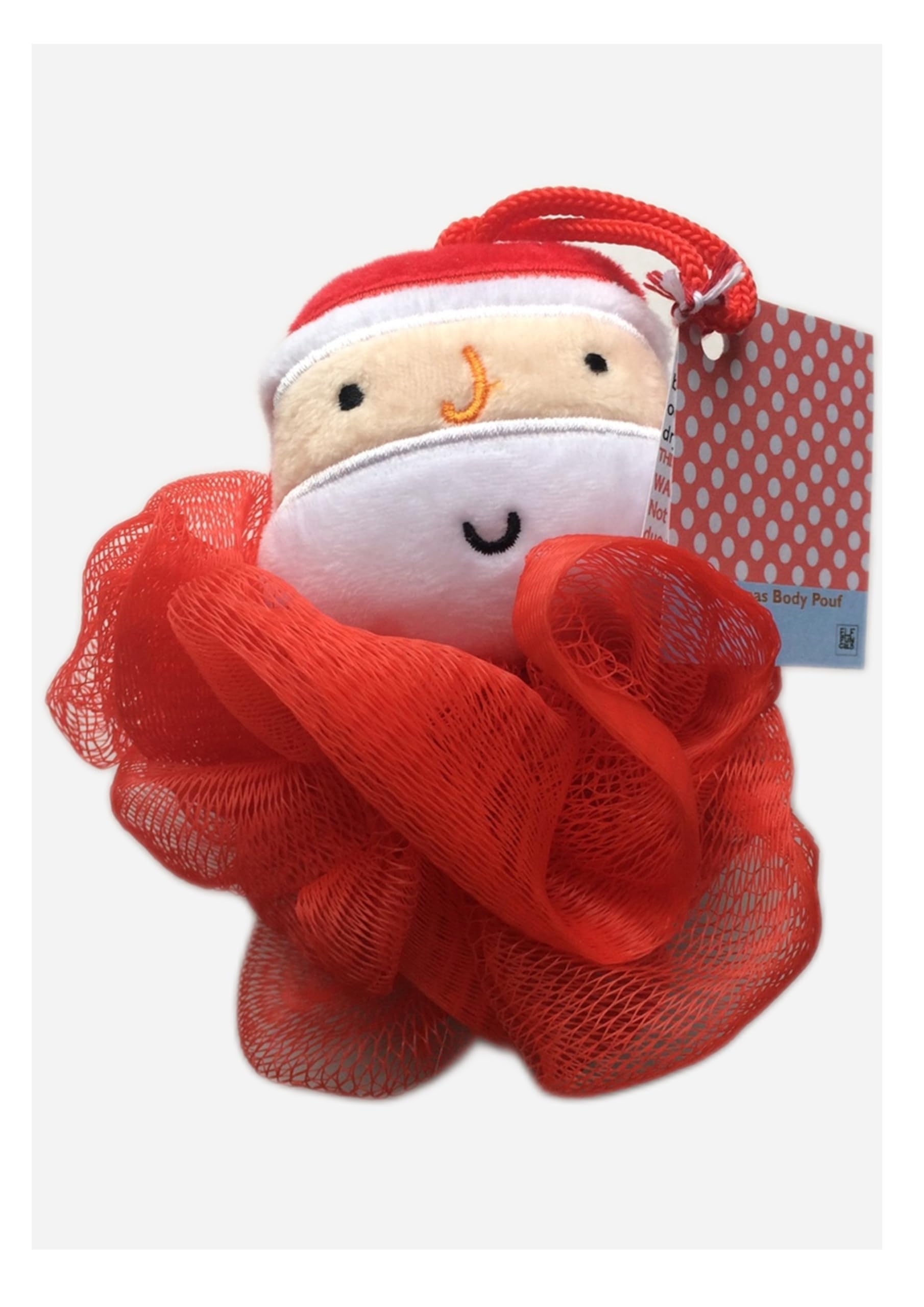 Santa Bath Puff Christmas Bath Puff