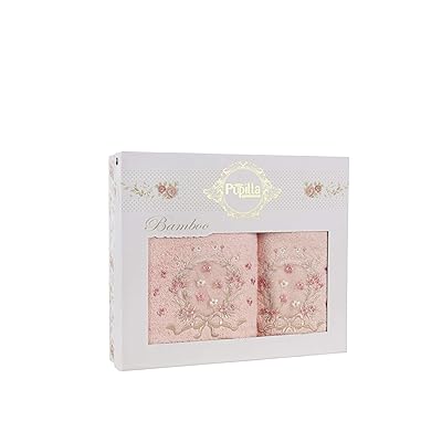 Toallas De Manos Blancas Bordadas Para Baño Con Caja De Rega | Cuotas