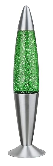 RABALUX Glitter, Glas, E14, 25 W, grün, groß