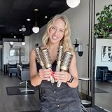 Sndyi Round Hair Brush 43mm Nano Ceramic Ionic Boar Bristles Salon Style view 7