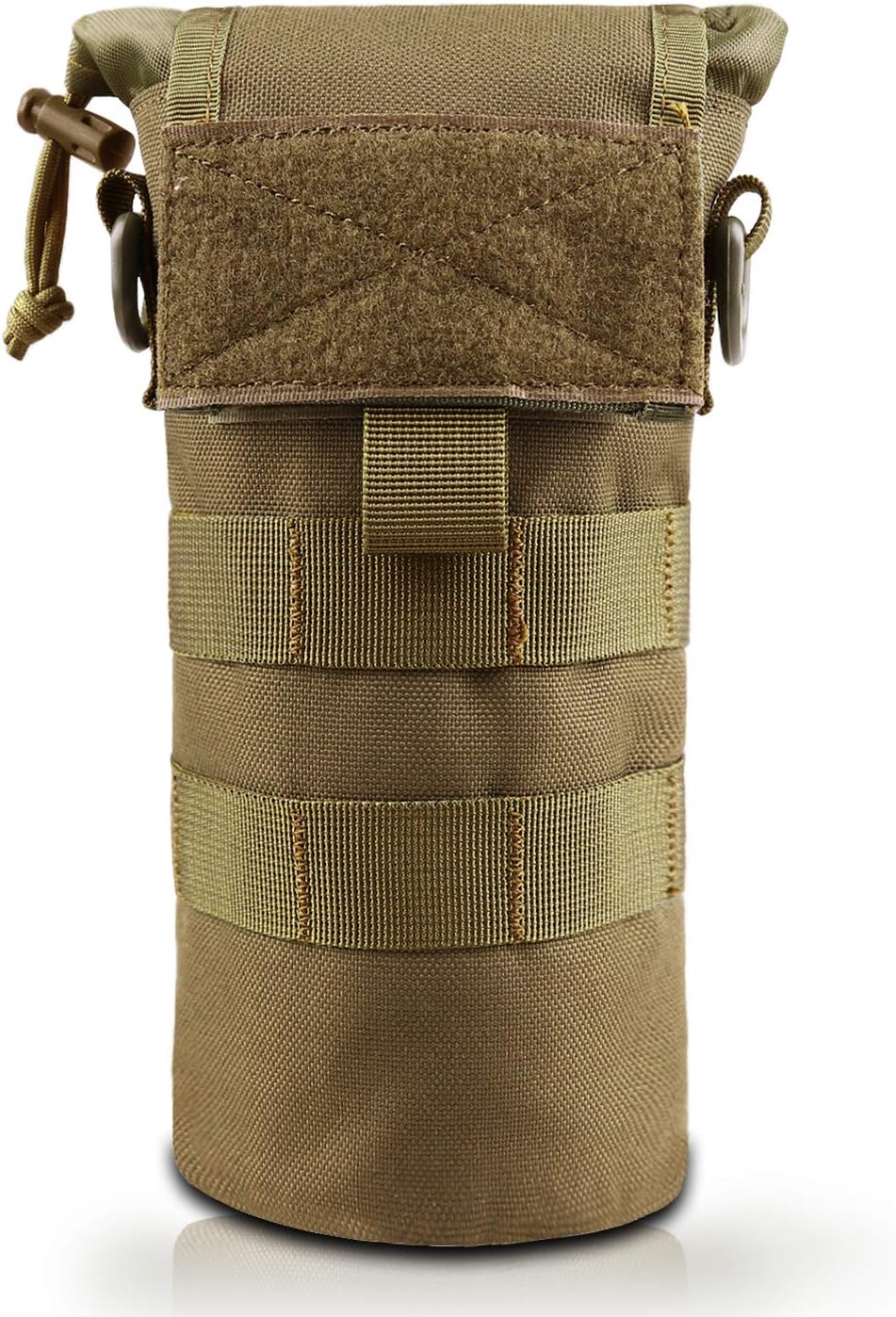 AMYIPO Folding Water Bottle Pouch Molle Tactical Holder Storage Bag for 32oz Carrier