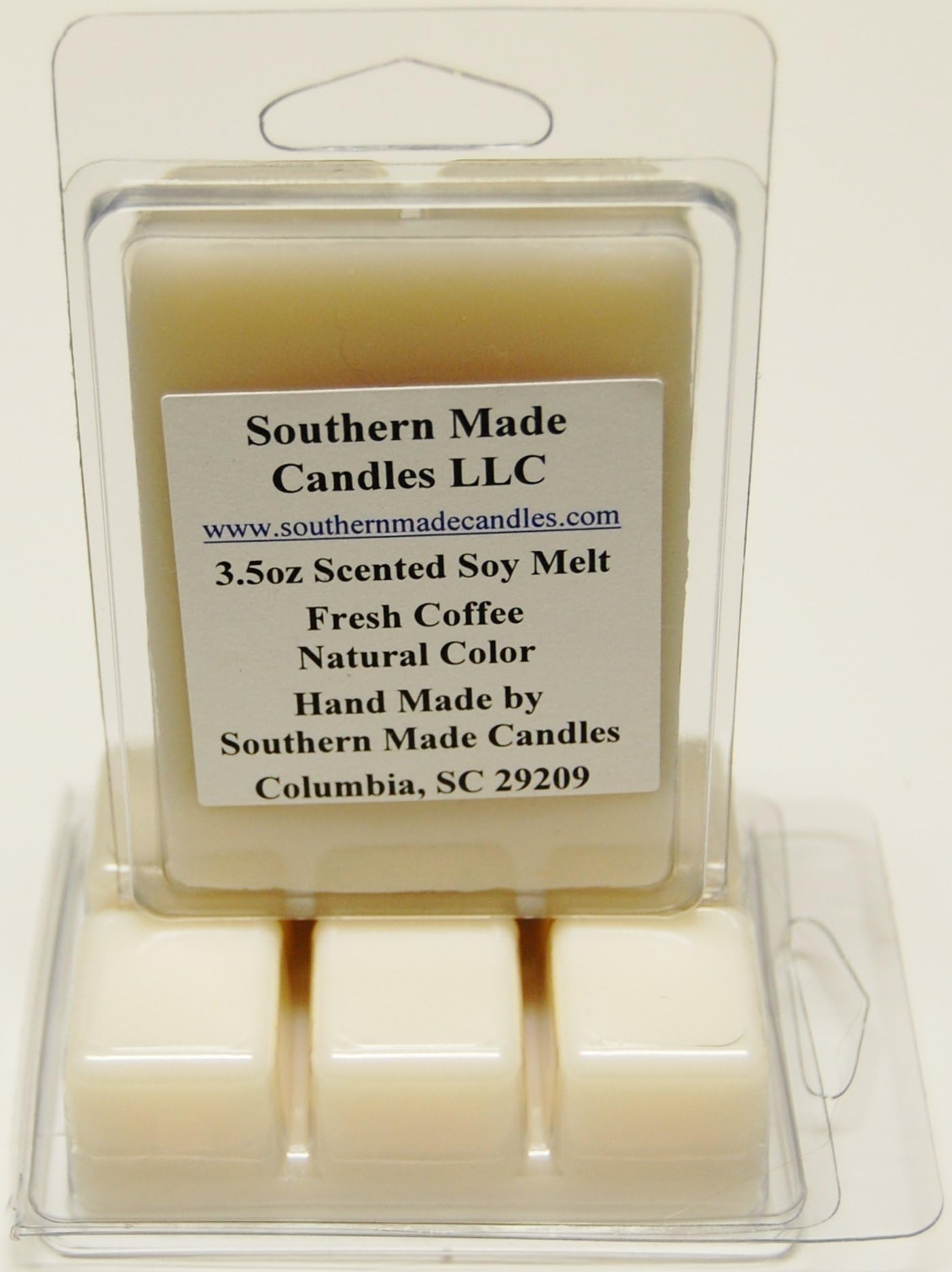 3.5 oz Scented Soy Wax Candle Melts Tarts - Fresh Coffee