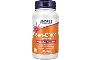 Now Foods Sun-E 400 IU SF Softgels, 60 Count