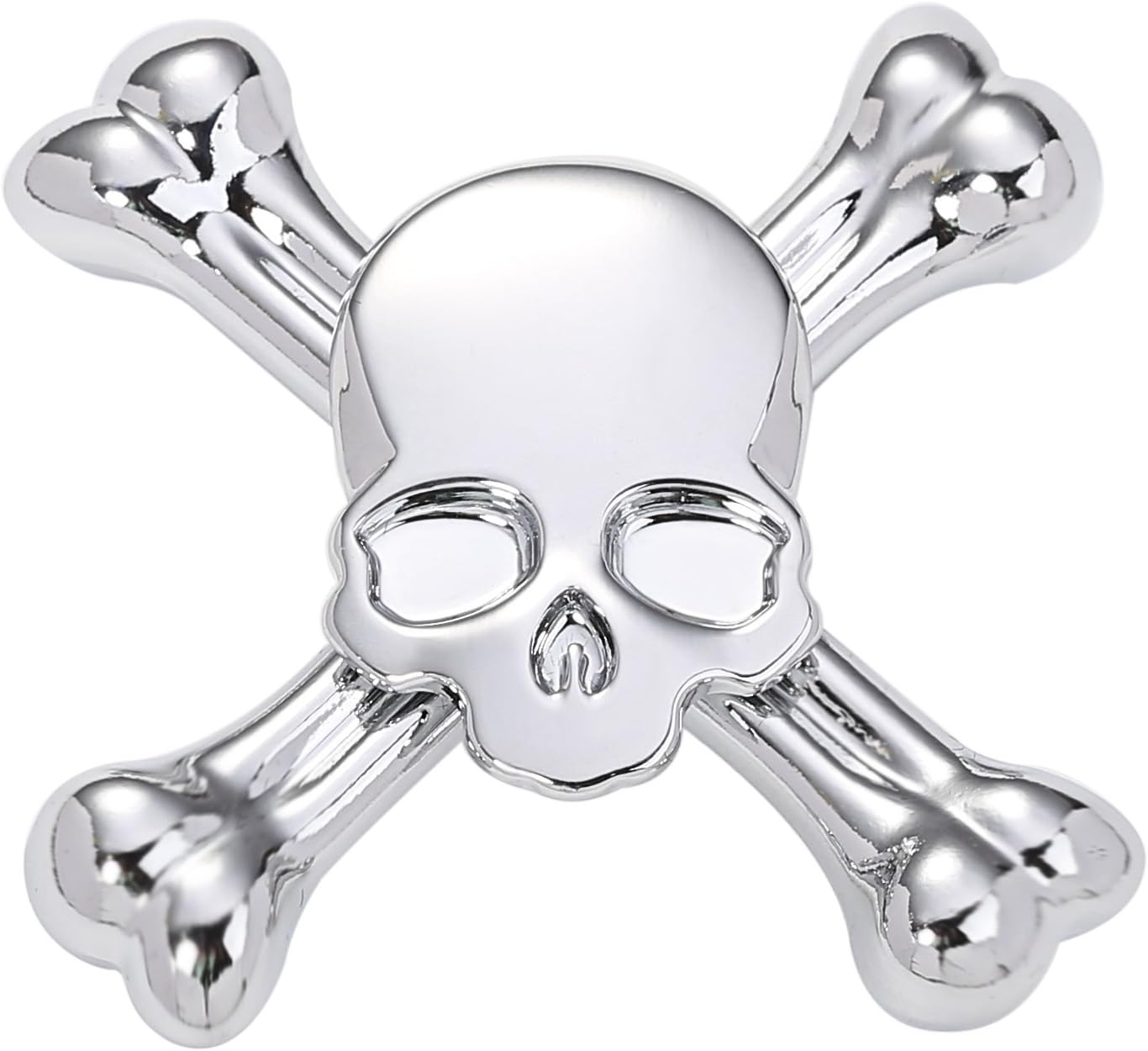 Starss Skull Fidget Spinner with Ultra Stainless Steel Bearing 3-5Min Spins Time Quality Stress Reducer Toy for ADHD Toy for Kids