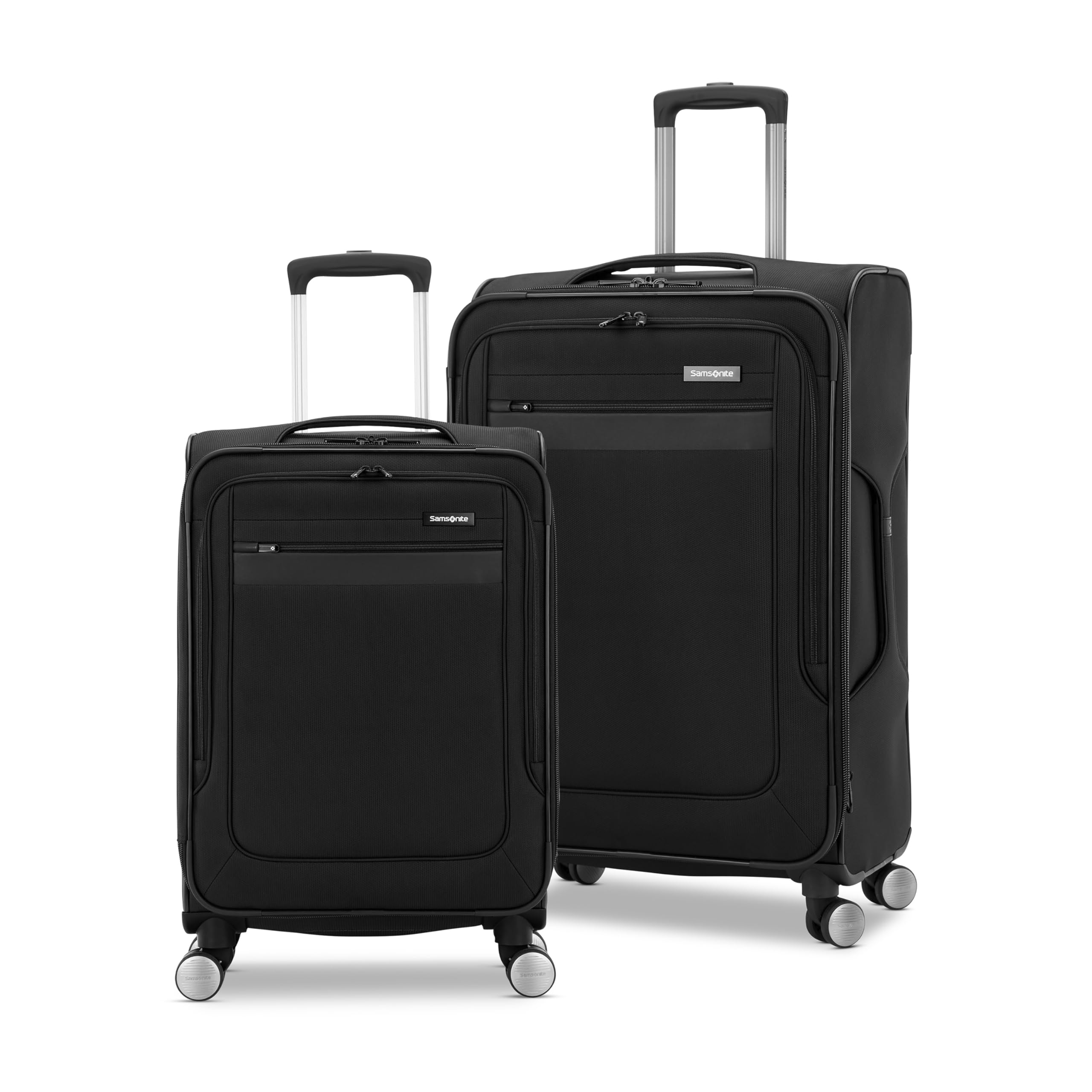 Valigia Samsonite Ascella 3.0 Softside Espandibile Con Ruote Spinner - Bagaglio A Mano Leggero, Con Tasca WetPak Rimovibile, Colore Nero