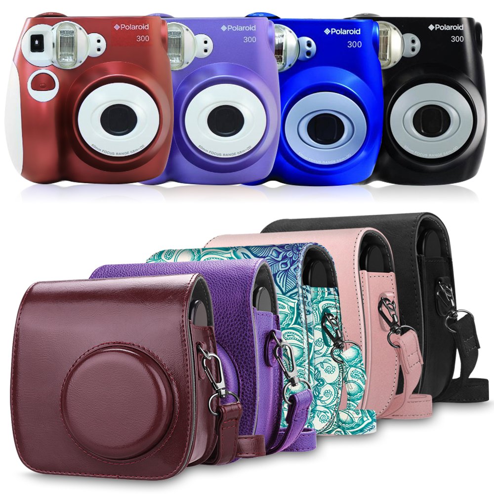 For Fujifilm Instax Mini 7s/Polaroid PIC300 Instant Film Camera Case