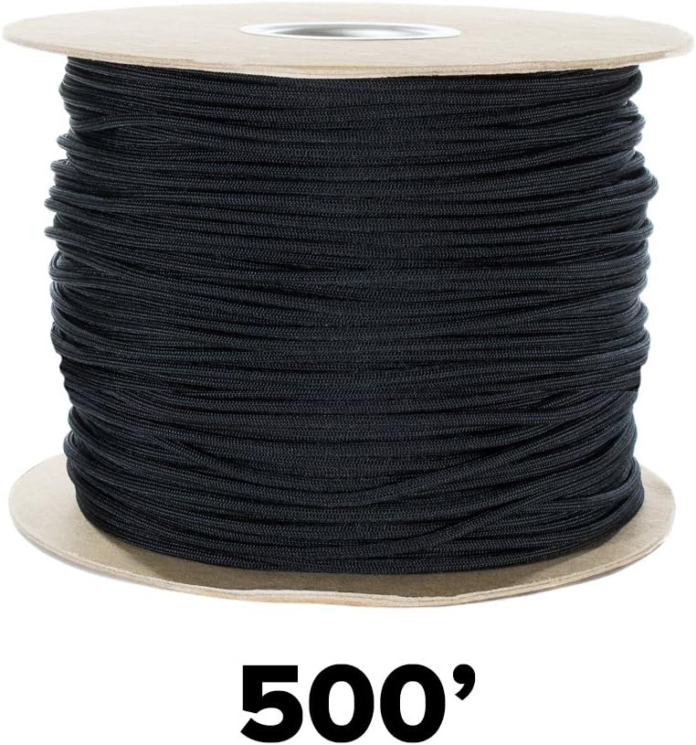 GOLBERG 550lb Parachute Cord Paracord - 100% Nylon Mil-Spec Type III Paracord – Authentic Mil-Spec Type II MIL-C-5040-H Paracord - Used by The US Military : Sports & Outdoors