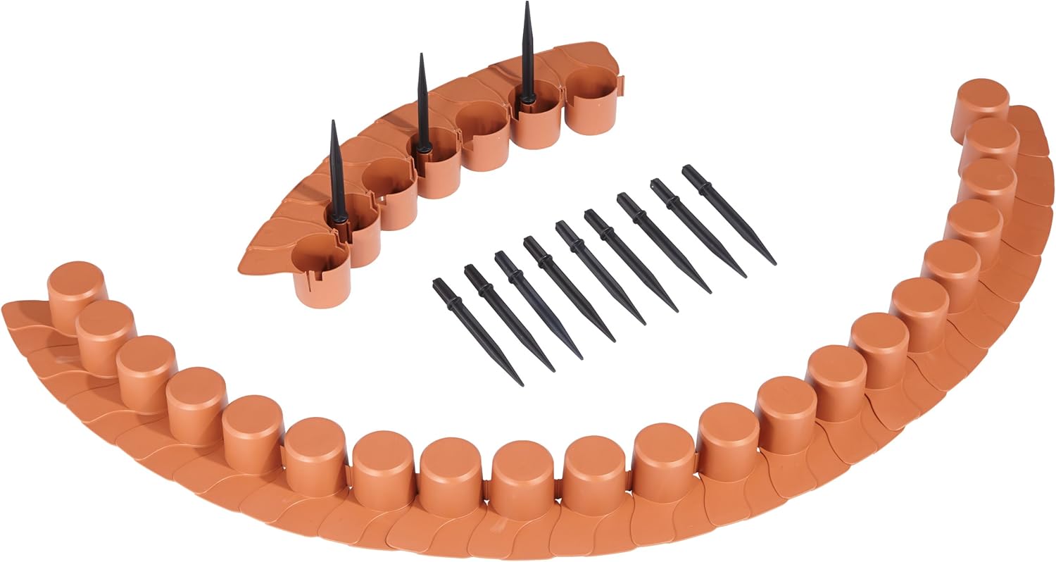 Prosperplast IPAL7S-R624 - Empalizada: Amazon.es: Jardín