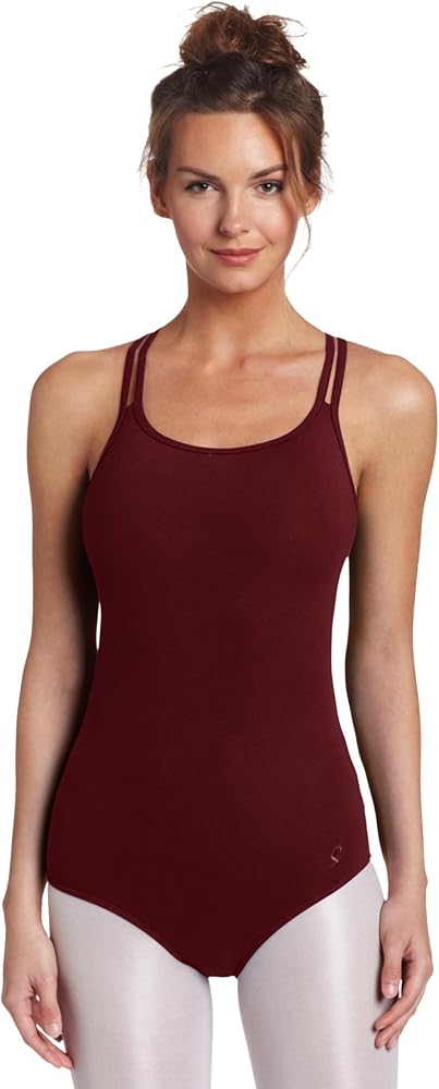 burgundy leotard amazon