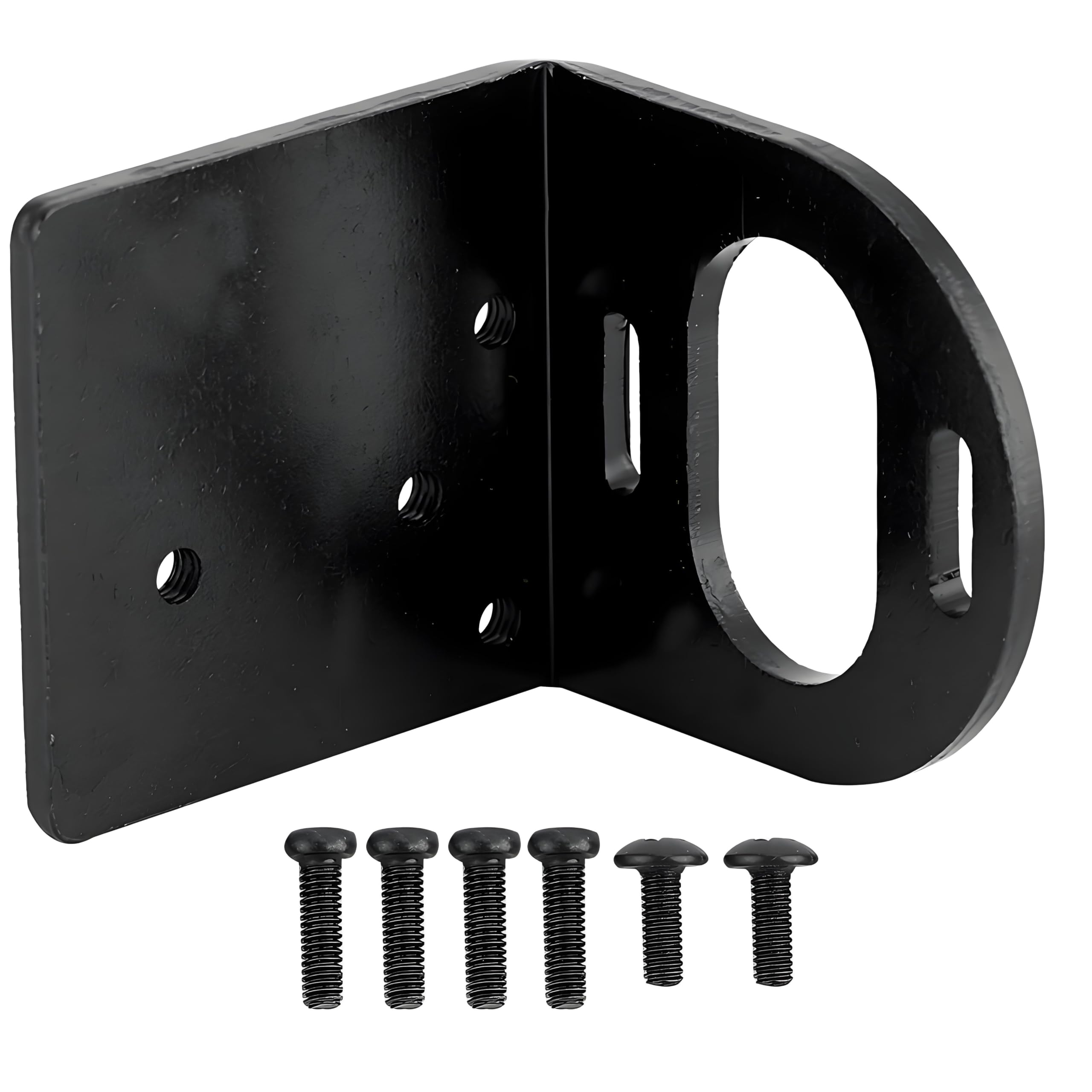 RC Motor Base, Metal Motor Mounting Holder Seat Base Available for 540 3660 3650 Motors RC Accessory(Black)