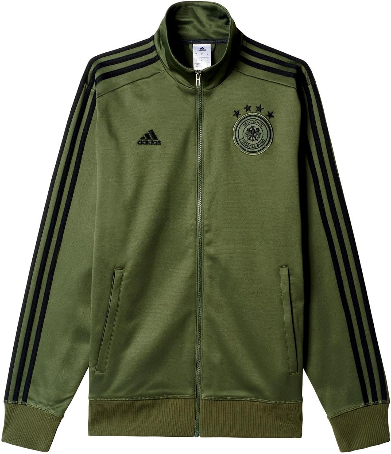 adidas Men's German Football Association Training Jacket 3 Stripes