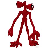 POPRORE New Series Siren Head with Built-in Steel Wires Limbs Can be Posed Cartoon Cat Dog Rabbit Plush Toy for Christmas Halloween Birthday Party