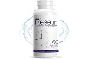 CELCLENE ResetIF 7 Energy Electrolytes, Methyl B12 and Methyl Folate, Pink Salt, Green Tea & Green Coffee Extracts, B Complex, Zinc, 72 Trace Minerals