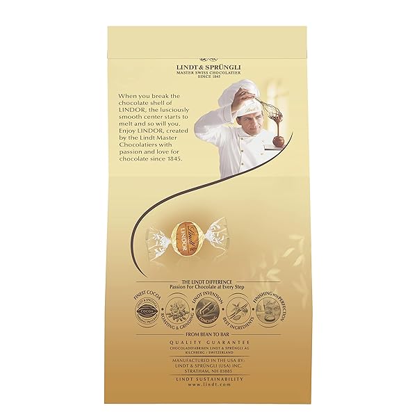 LINDT LINDOR DULCE DE LECHE MILK CHOCOLATE TRUFFLES – 5.1 OZ