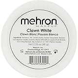 Mehron Makeup Clown White Professional Makeup (2.25 oz)