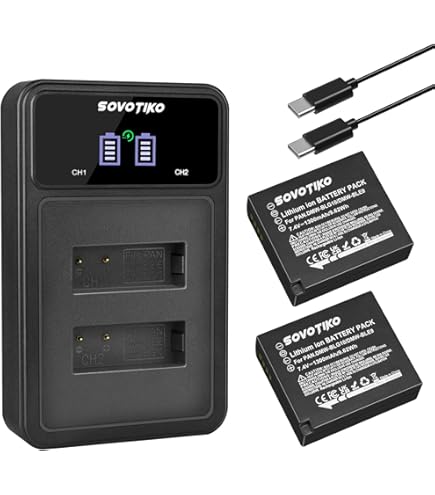 Battery Compatible for PANASONIC LUMIX DMC-FS3 : Amazon.ca