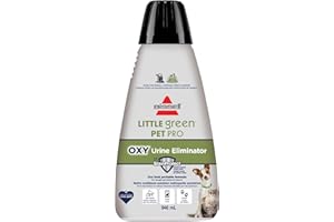BISSELL Little Green Pet Pro OXY Spot & Stain Formula for Portable Carpet and Upholstery Cleaners, Car and Auto Detailer, Sol