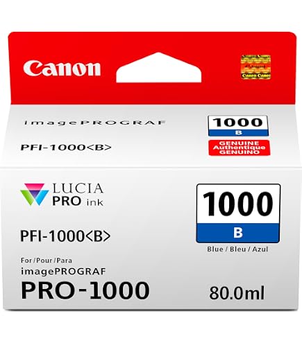 Amazon.com: Canon PFI-1000 Genuine Red Ink Tank, Compatible with