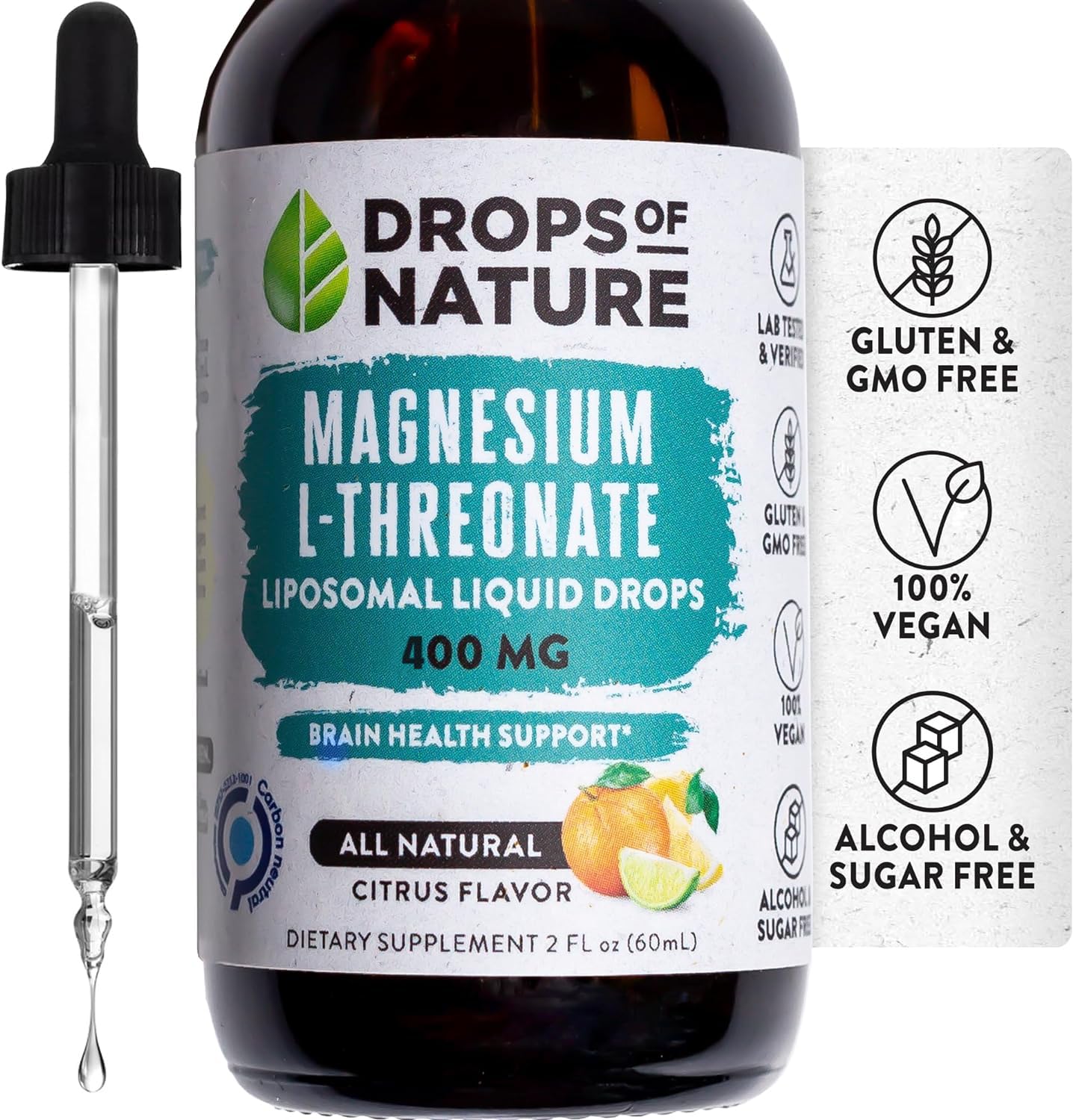 Mua Magnesium LThreonate Liposomal Liquid Extract Vegan, NonGMO