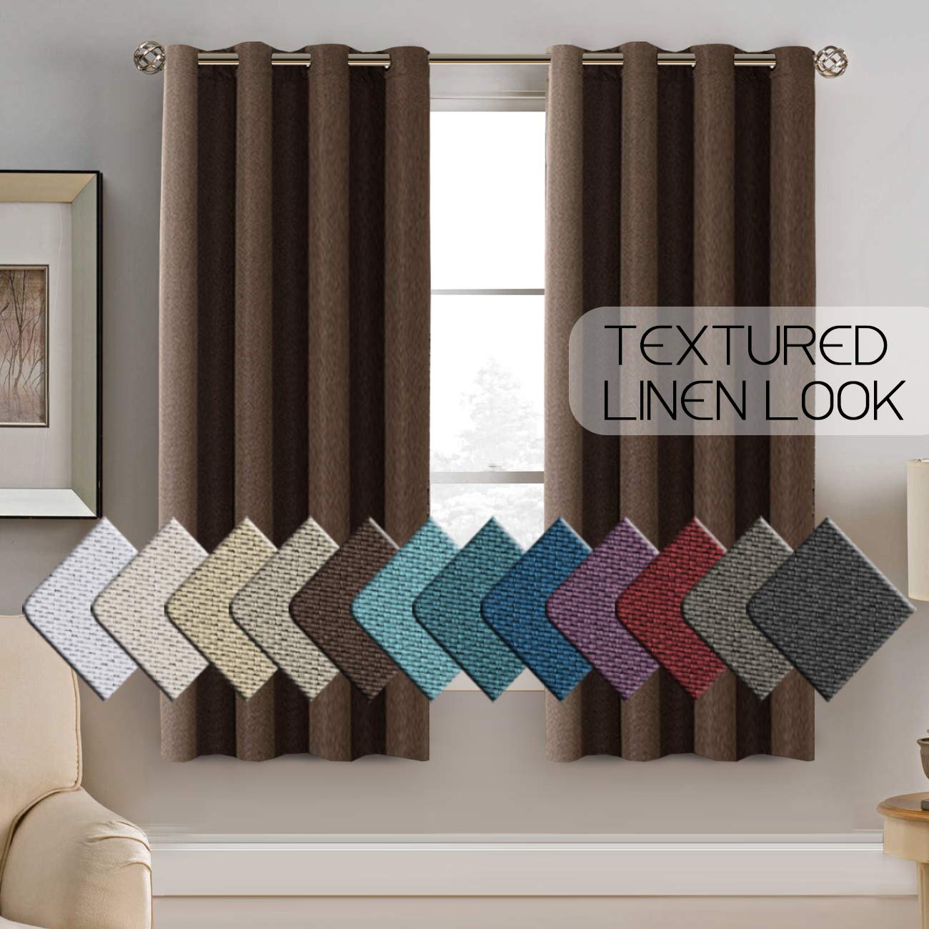 Best wide width curtains for living room