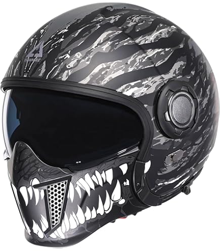 Amazon.com: TRIANGLE Full Face Motorcycle Helmets,Off-Road