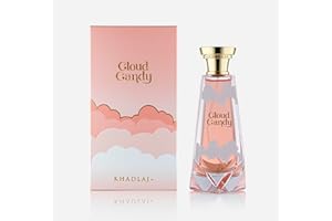 Khadlaj Cloud Candy Eau de Parfum Spray for Unisex, 3.4 Ounce