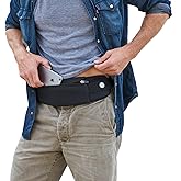 The Belt of Orion Slim Travel Money Belt for Men & Women – Anti-Theft Passport Holder Waist Pack, Low-Profile Fanny Pack for Phone, Cash & Cards (9” × 4”)