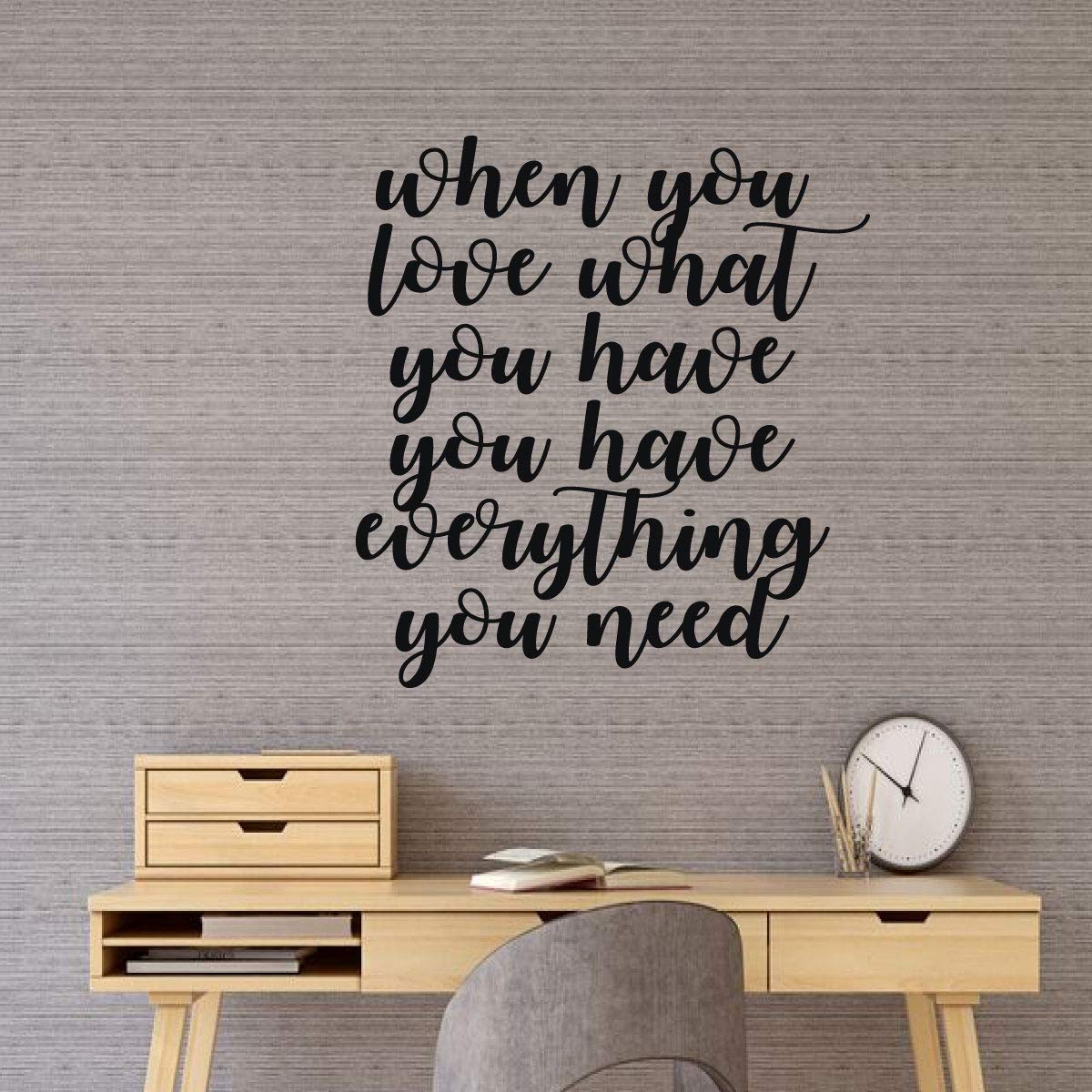 Amazon.com: Love Quotes Wall Decor | Vinyl Sticker for Master Bedroom