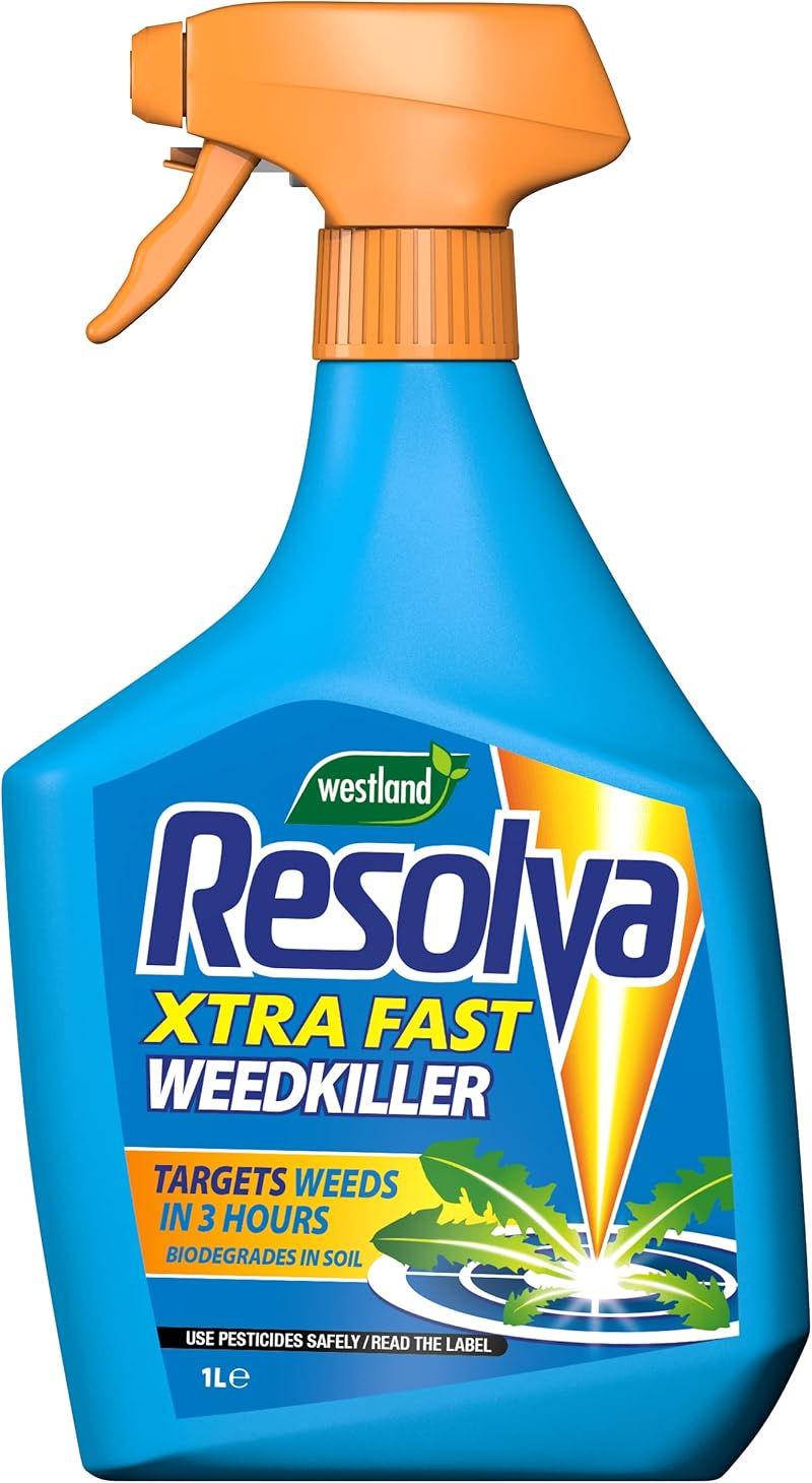 Resolva Xtra Fast Weedkiller Ready to Use 1L - Pelargonic Acid 3.1%
