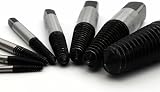 Hilka 12400008 Stud Screw Extractor Set 8 Piece Tool Steel Carry Case view 6