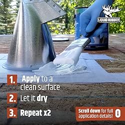 Liquid Rubber Color Sealant - Multi-Surface Leak