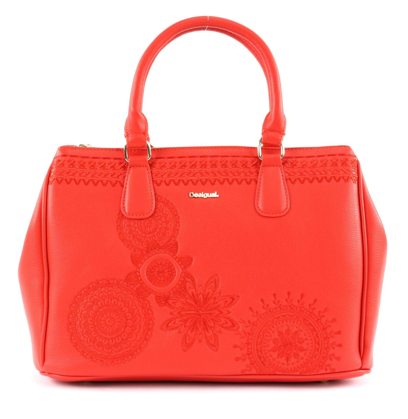 Desigual Bag Dark Amber Cabo Women, Women’s Wristlet, Red (Carmin), 15.3x23.3x33.8 cm (B x H T)