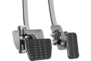 OceanicEcho Gas and Brake Pedal Extenders for Short Drivers | Fits Cars, Go Kart, Ride-On Toys | Adjustable Length & Angle for Auto Vehicles Brake & Accelerator Pedals (Sport)