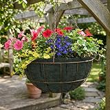 Karrma Ltd Natural Jute Hanging Basket Liner 14in Pack of 4 Biodegradable view 7
