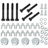 44 PCS Upper Lower Control Arm Bolts With Nuts Compatible With Camaro | Fits Chevelle Nova Firebird,Chevelle, El Camino, GTO, Lemans, Tempest, Skylark, GS