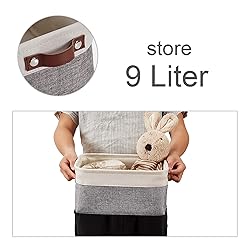 DECOMOMO Small Storage Basket, Closet Storage