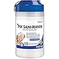 Sani Hands Alc Antimicrogel Hand Wipes 135 per canister