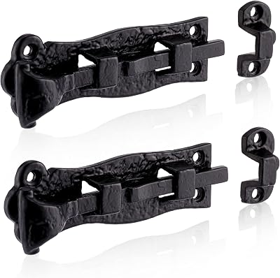 XFORT Smithys Range 2 Pack 120mm Black Antique Straight Bolts